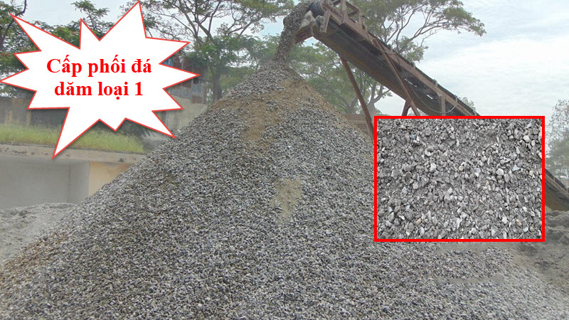 Cấp phối đá dăm loại 1 giá rẻ, chất lượng tại TpHCM